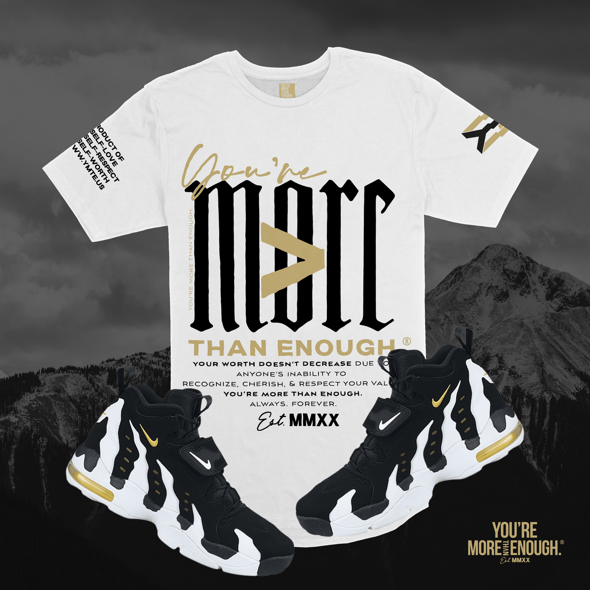 YMTE - CU Buffs Bandwagon Curved T-Shirt - You're More Than Enough