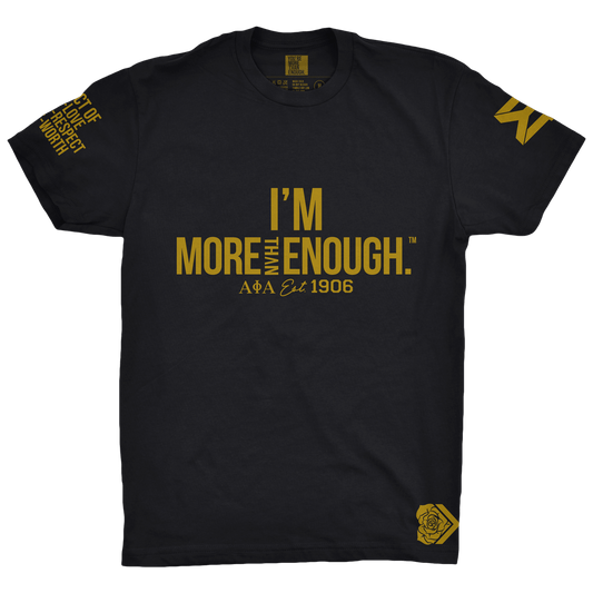 YMTE Divine 9 Collection - Alpha Phi Alpha - You're More Than Enough