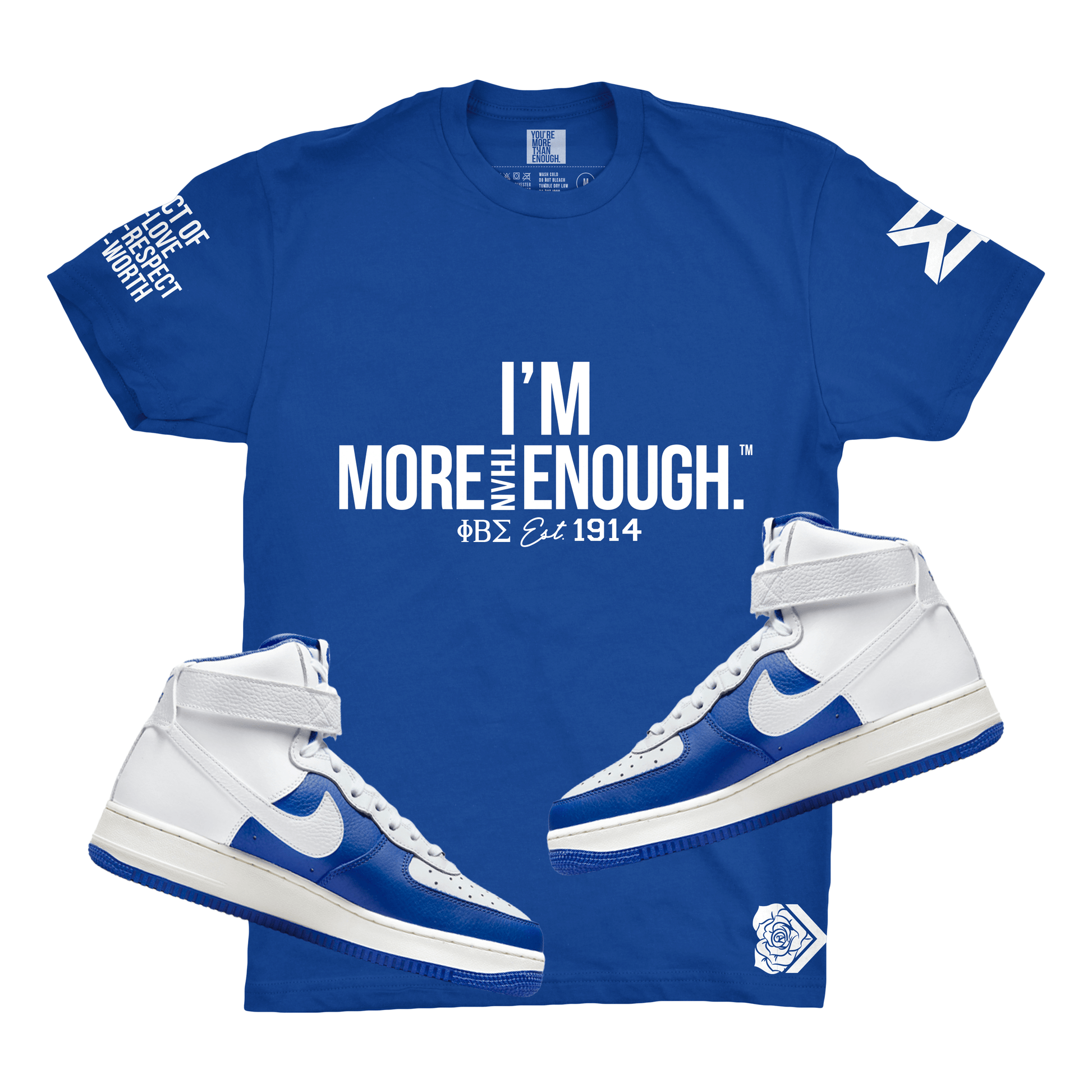 YMTE Divine 9 Collection - Phi Beta Sigma - You're More Than Enough