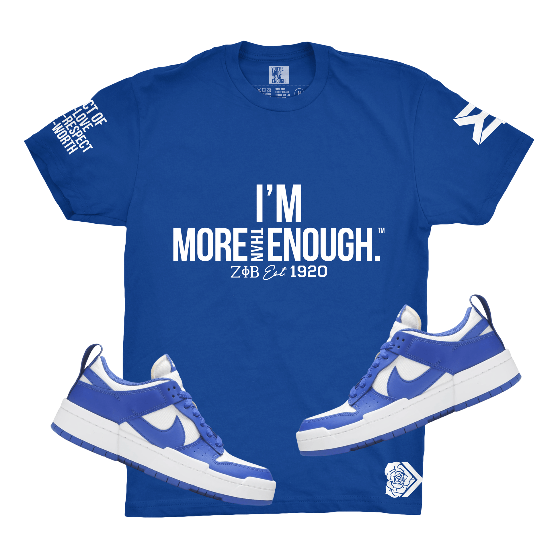 YMTE Divine 9 Collection - Zeta Phi Beta - You're More Than Enough
