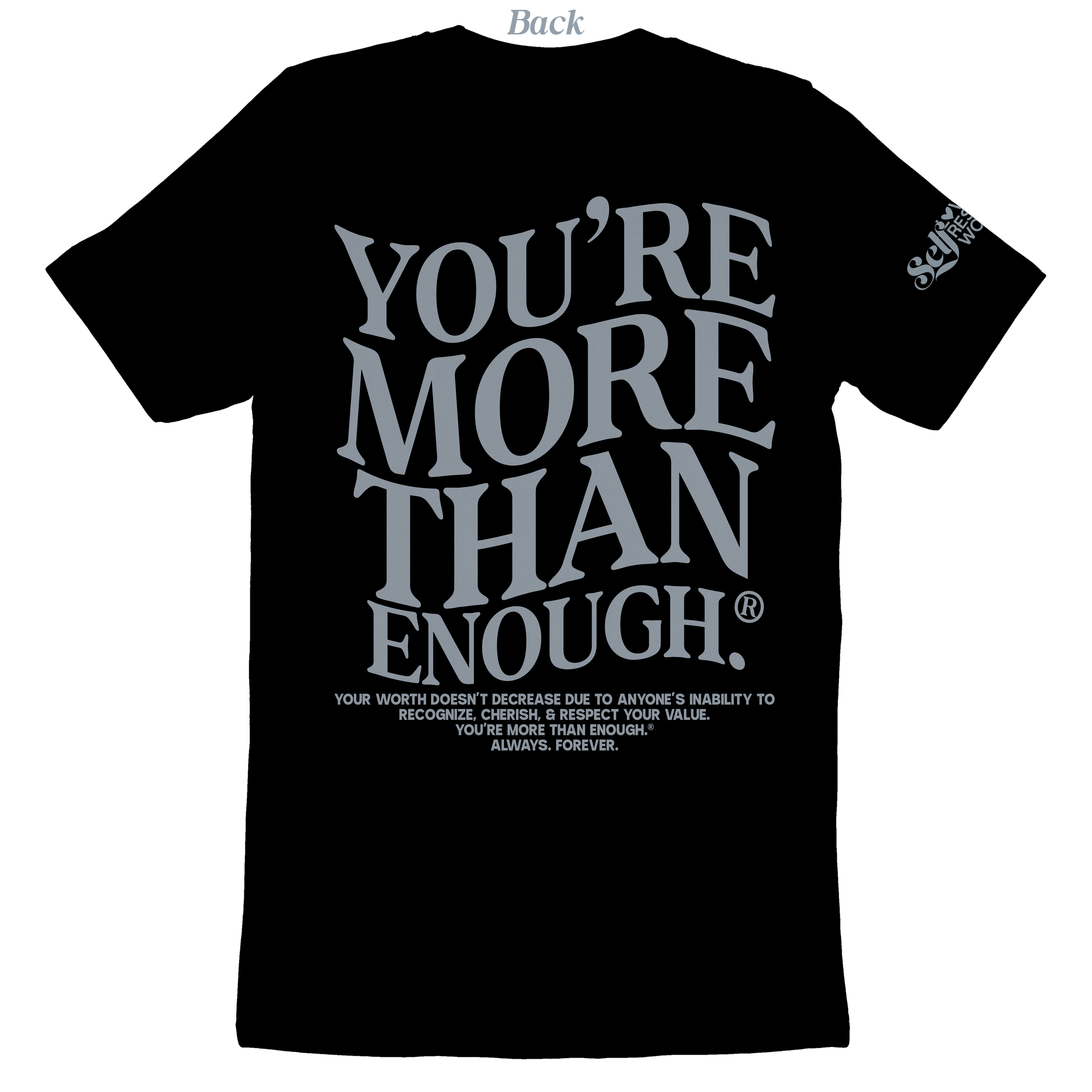 YMTE Blue - Grey - You're More Than Enough