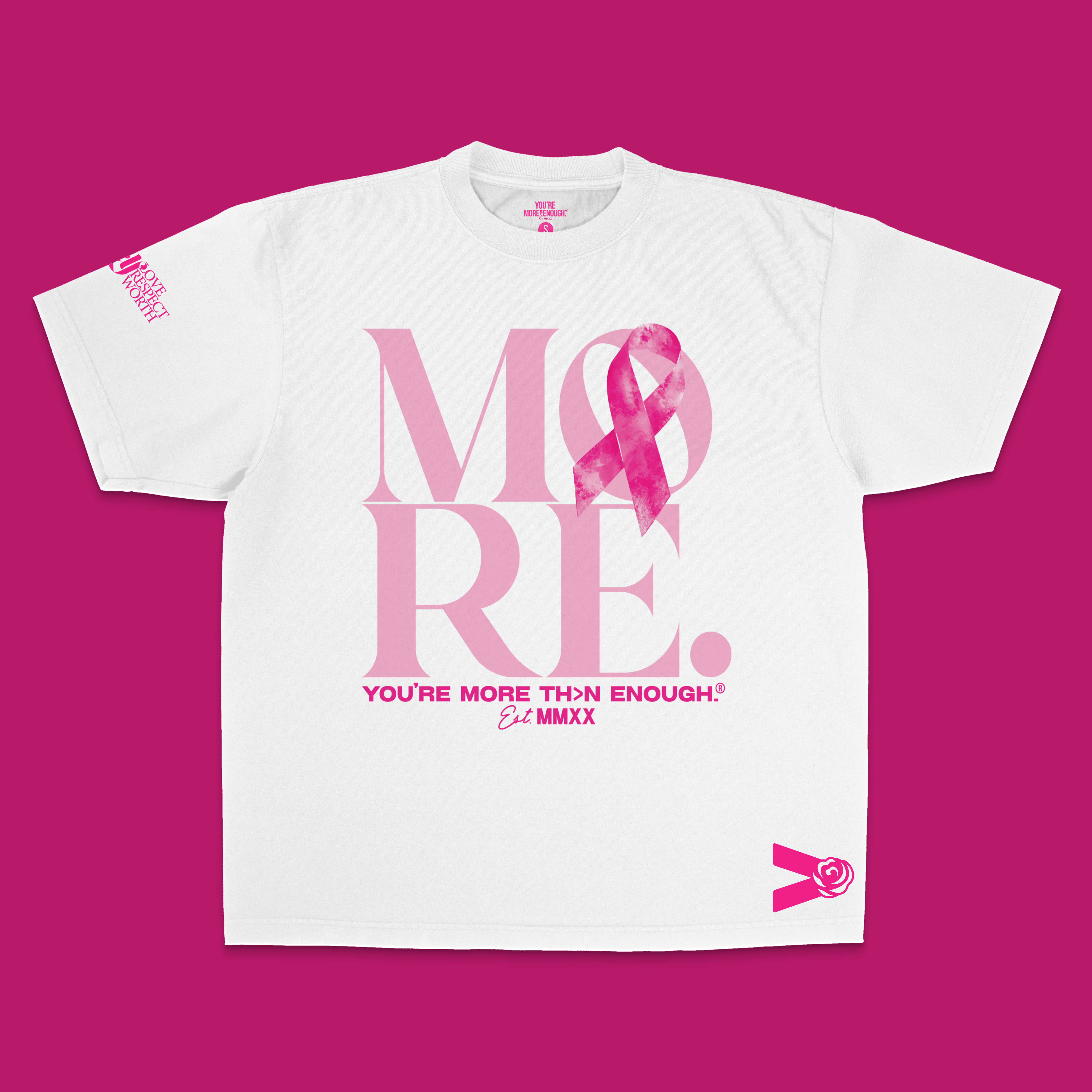 YMTE - Breast Cancer Awareness Month 2024 - You're More Than Enough