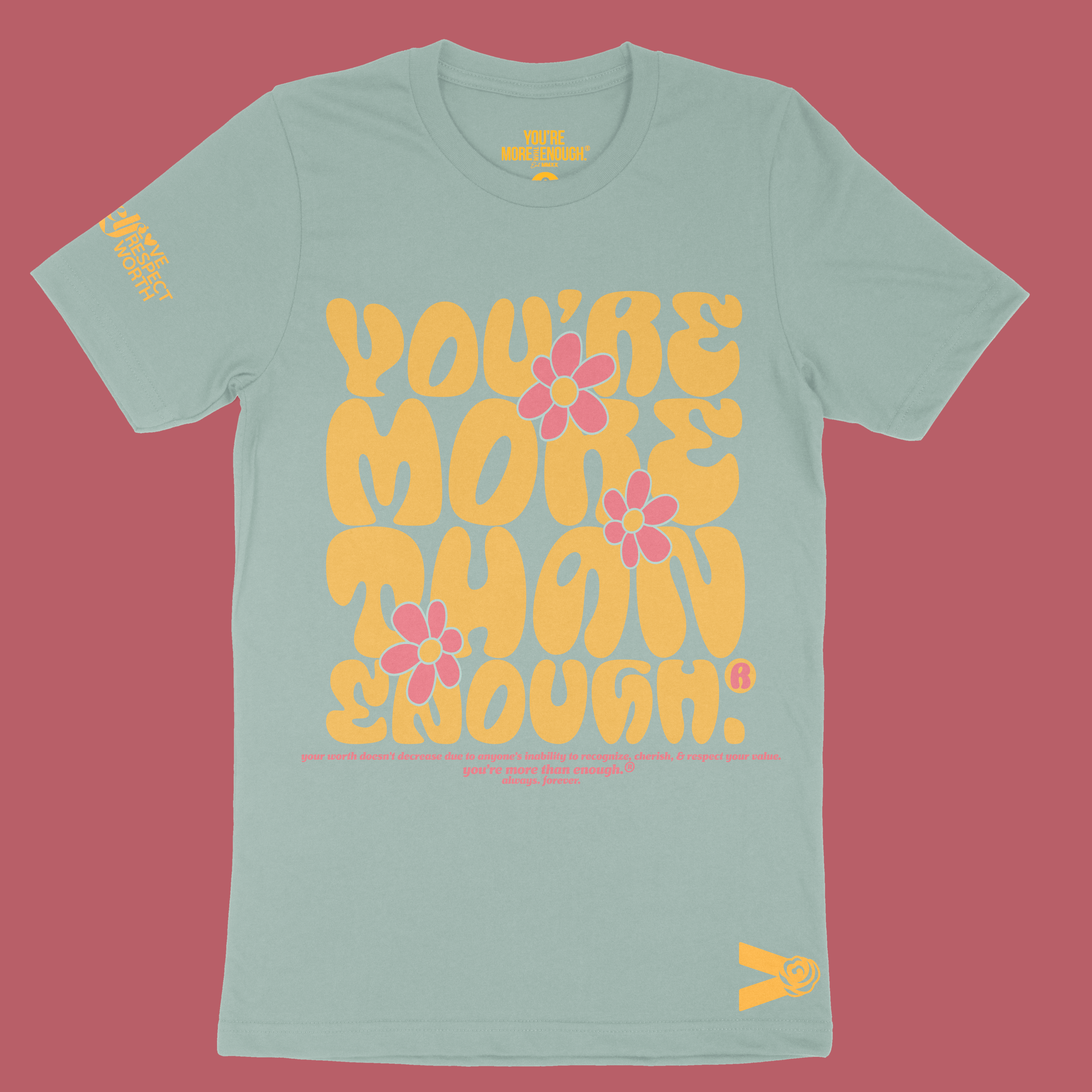 YMTE - Psychedelic T - Shirt - You're More Than Enough