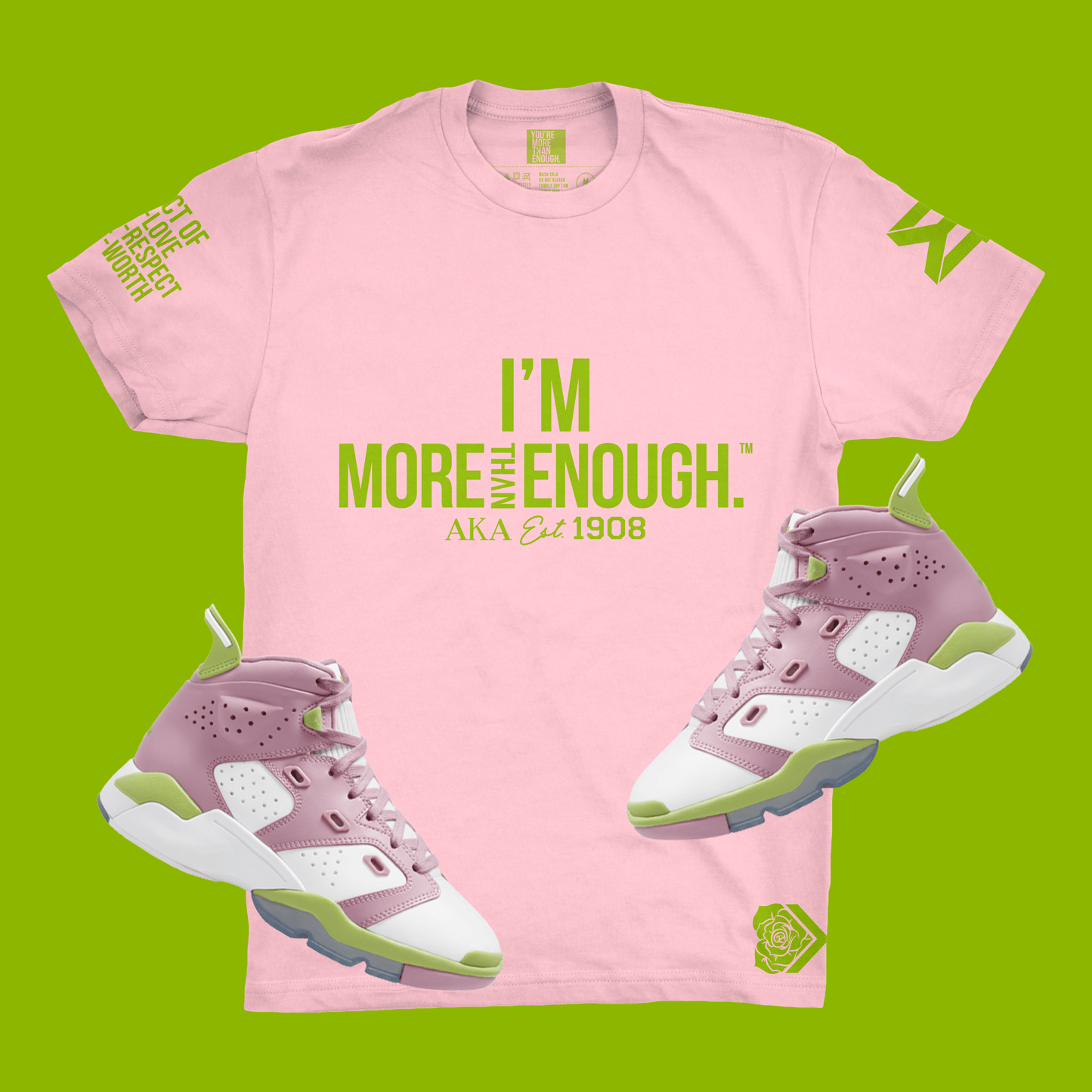 YMTE Divine 9 Collection - Alpha Kappa Alpha - You're More Than Enough