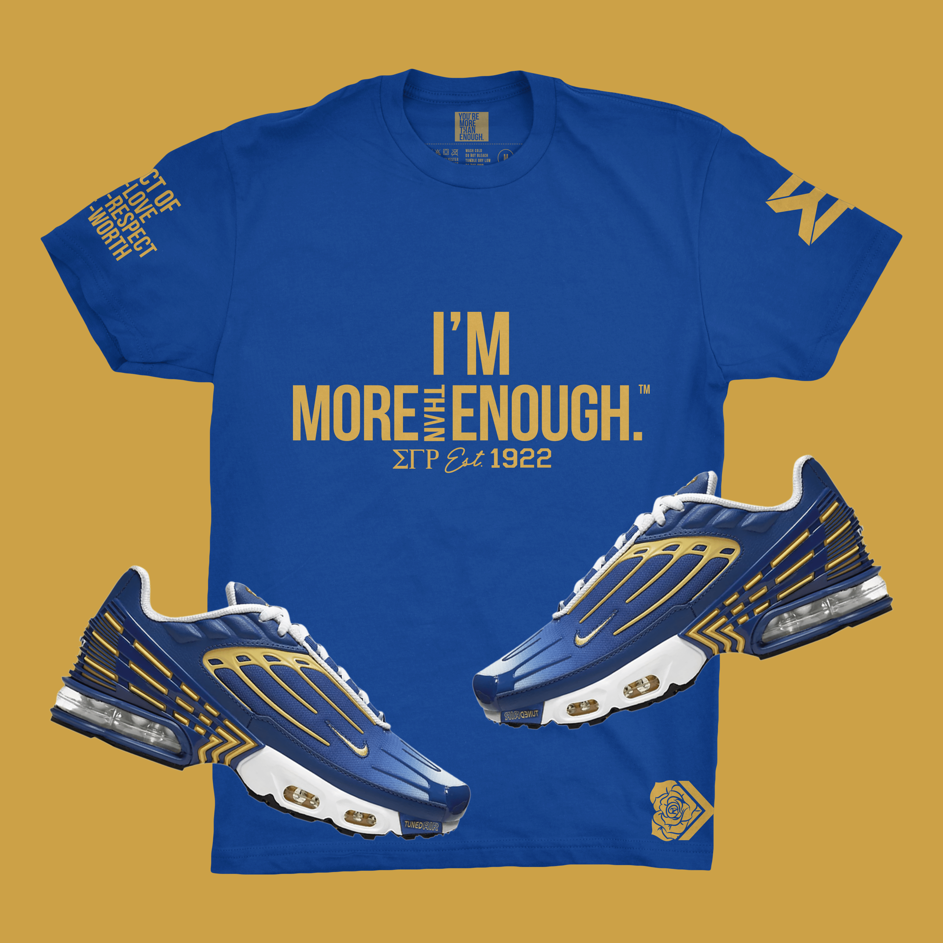 YMTE Divine 9 Collection - Sigma Gamma Rho - You're More Than Enough