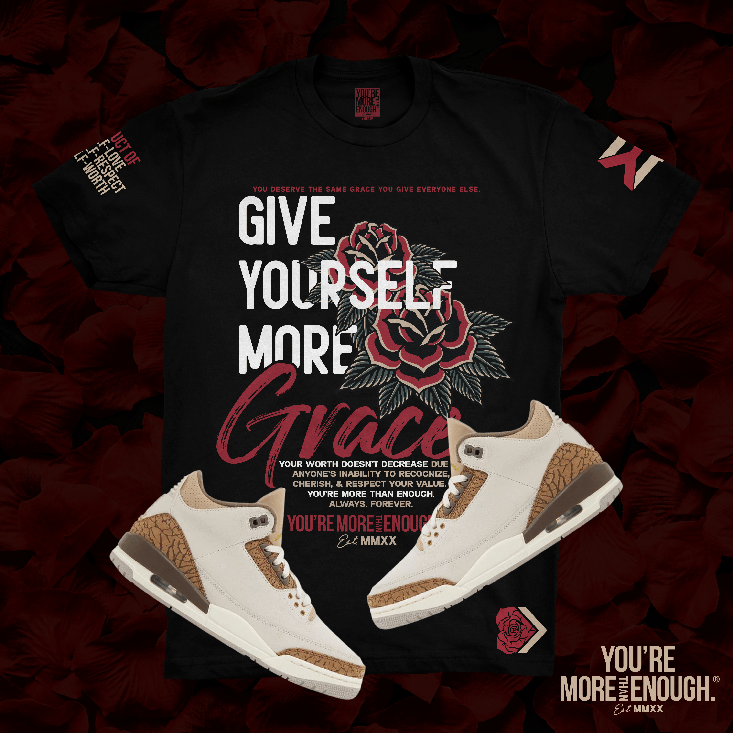 YMTE - More Grace T-Shirt - You're More Than Enough