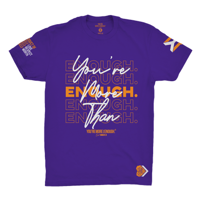 YMTE Purple, Marigold, & Grey - You're More Than Enough